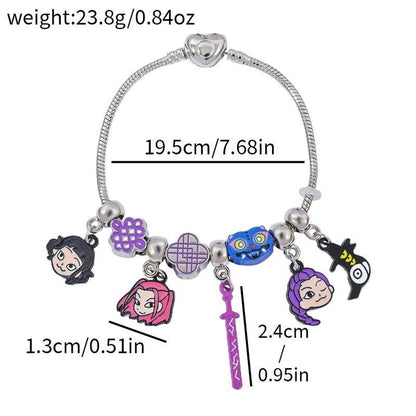 Vindora™ DIY Fantasy K-Pop Charm Bracelet Kit