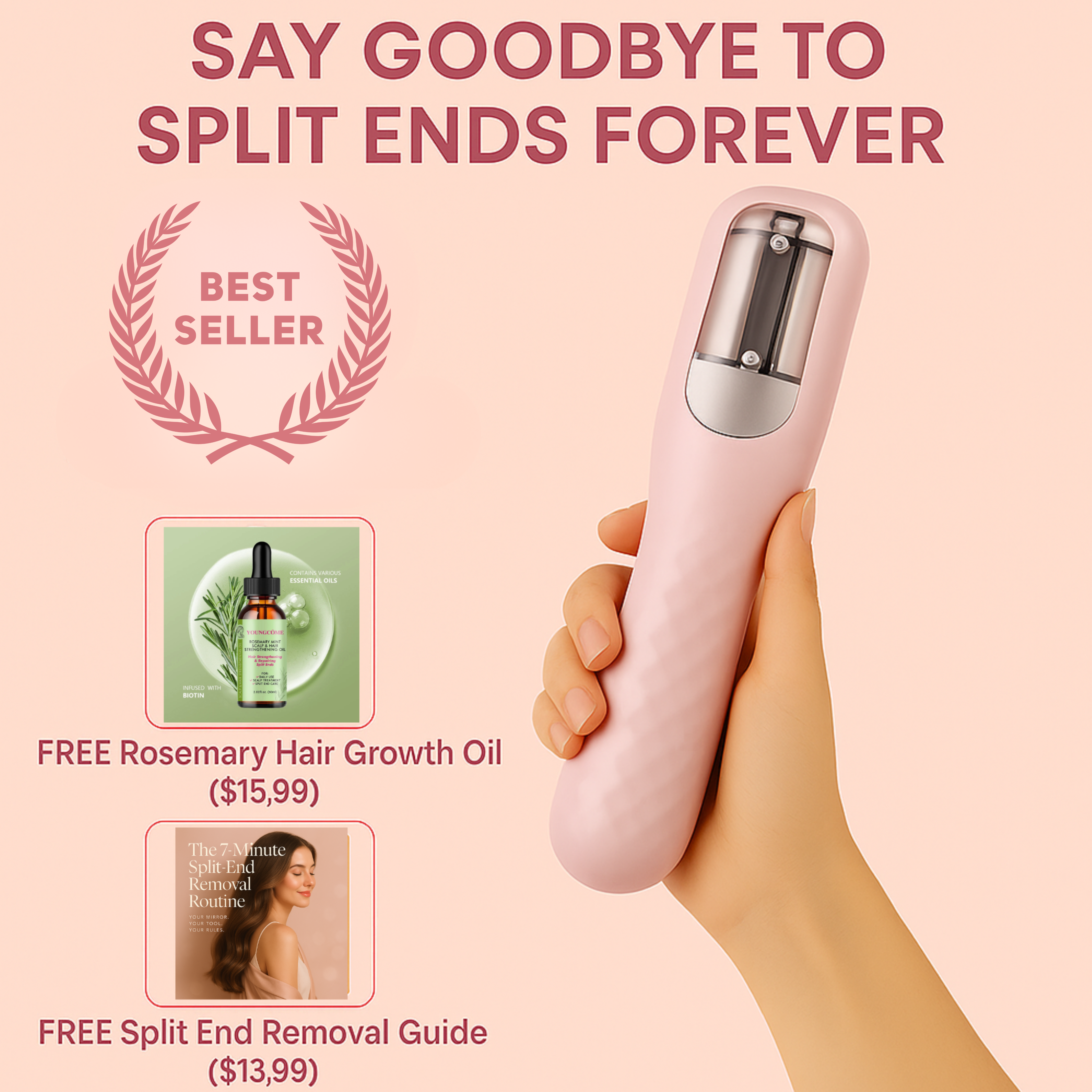 Vindora™ Split End Hair Trimmer